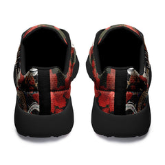 柔性定制打印个性化设计全印中国风红色彩龙元素运动鞋黑底067-24023139_5