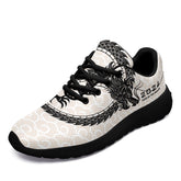 个性化定制打印中国龙文化运动鞋黑色黑底067-24025007