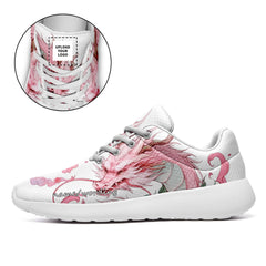 柔性定制打印个性化设计中国龙主题运动鞋白粉色0672428001