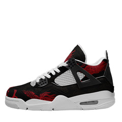 个性定制打印中国龙图案板鞋黑红白底AJ-04-24025003