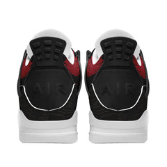 个性定制打印中国龙图案板鞋黑红白底AJ-04-24025003