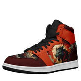 个性定制打印中国龙图案高帮运动鞋彩色黑鞋带AJ1H-24025002