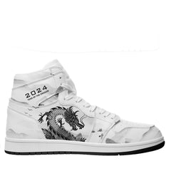 个性定制打印中国龙图案高帮运动水墨色白鞋带AJ1H-24025010_2