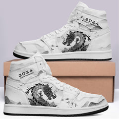 个性定制打印中国龙图案高帮运动水墨色白鞋带AJ1H-24025010_6