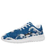 柔性定制个性化打印设计跑鞋时尚中国莆田妈祖特色主题运动鞋蓝色BLD2