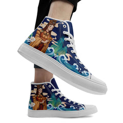 个性化设计定制打印时尚湄洲妈祖特色主题高帮休闲鞋彩色FN024-240270010_8