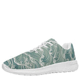 个性化设计定制打印LOGO时尚湄洲妈祖主题运动鞋碧绿色BLD2-2428004