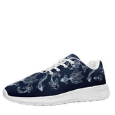 个性化设计定制打印LOGO时尚湄洲妈祖主题运动鞋藏蓝色白底BLD2-2428009