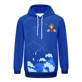 定制打印Logo个性设计中国莆田特色妈祖文化主题男女同款连帽衫外套蓝色YW045-2306011