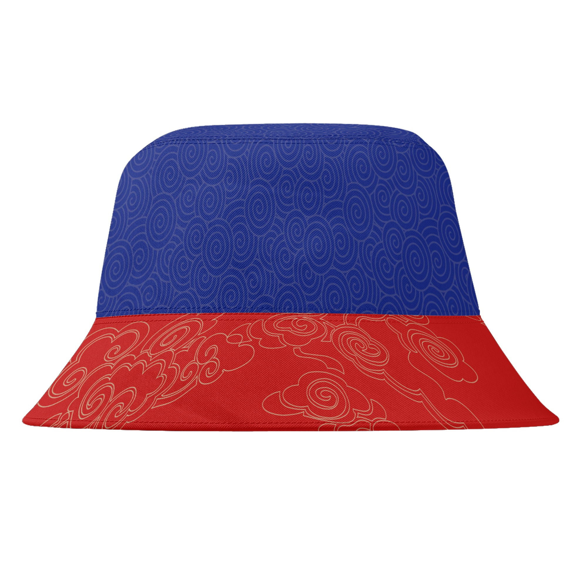 定制打印Logo个性化设计中国莆田特色妈祖文化主题文化户外渔夫帽红蓝色PR058-23025005-2