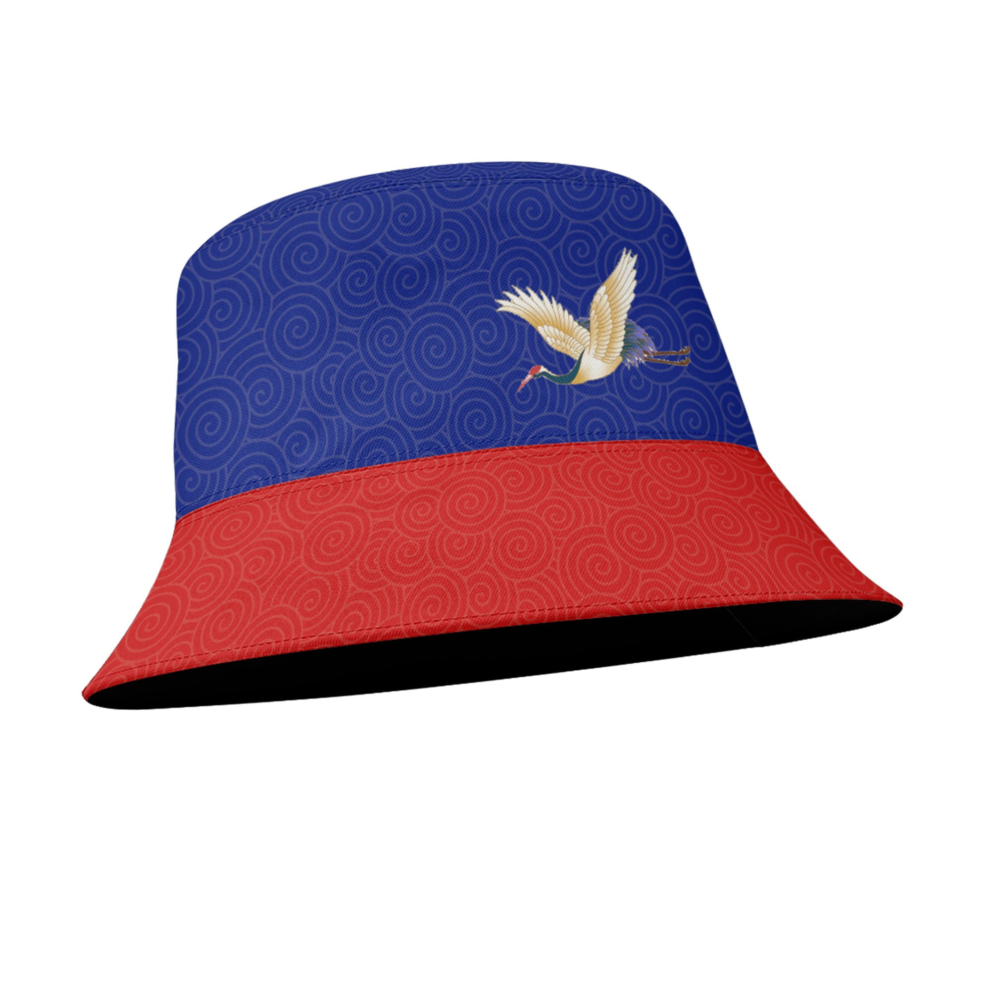 定制打印Logo个性化设计中国莆田特色妈祖文化主题文化户外渔夫帽红蓝色PR058-23025005-3