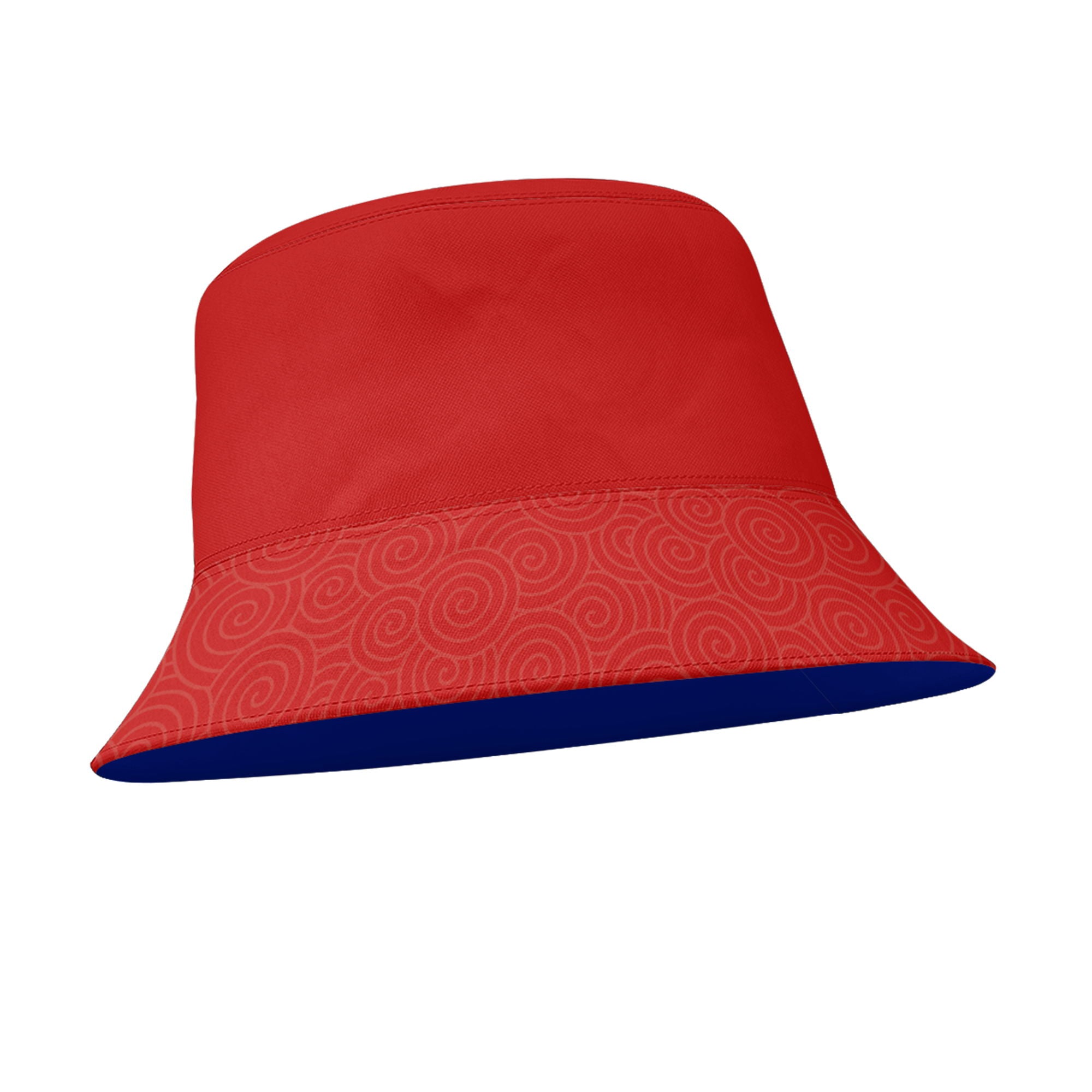 定制打印Logo时尚中国莆田特色妈祖文化主题户外渔夫帽红色PR058-23025011-3