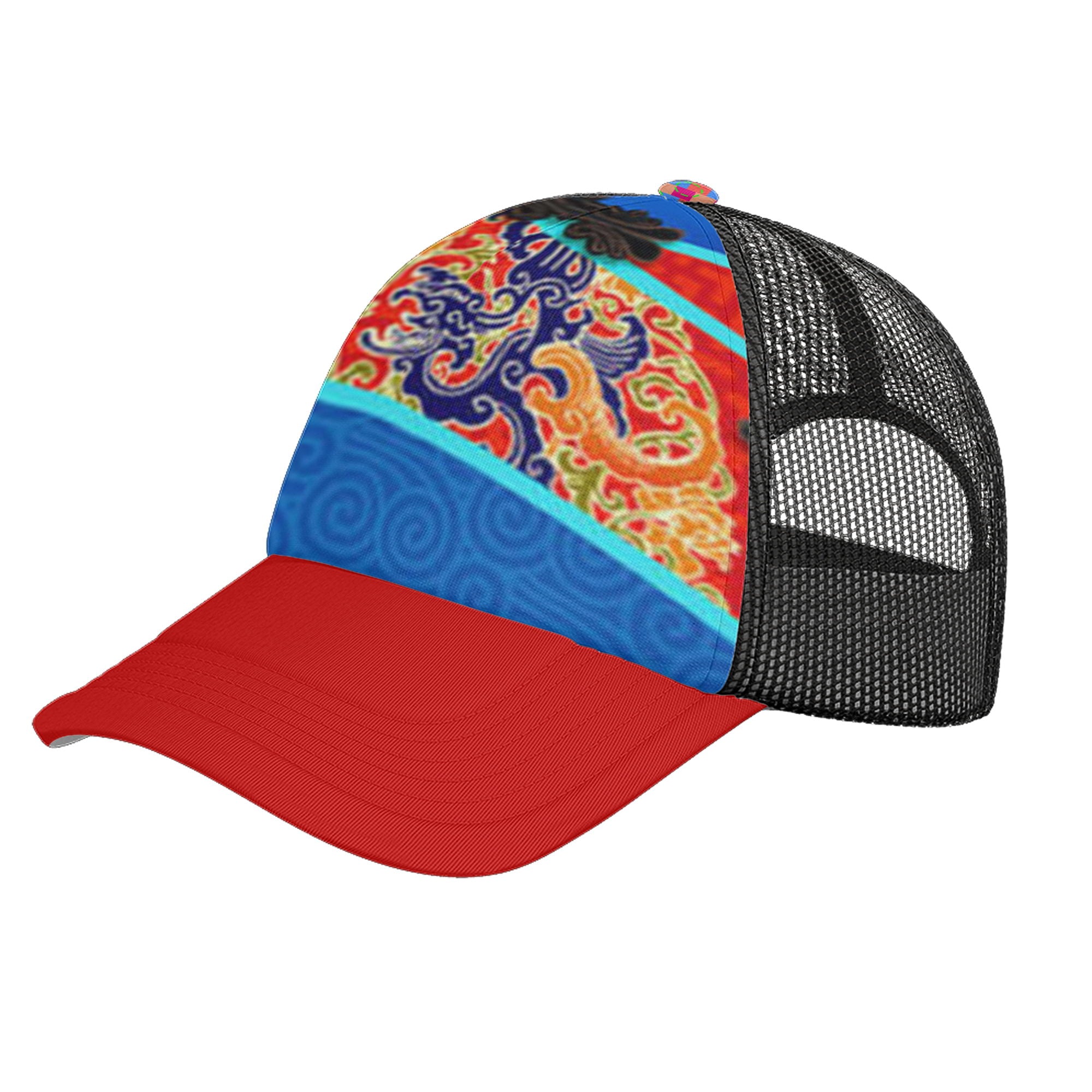 柔性定制打印Logo时尚中国莆田特色妈祖文化主题户外鸭舌帽彩色PR111-23025006-1