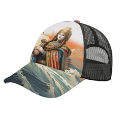 定制打印Logo个性设计中国莆田特色妈祖文化主题户外鸭舌帽彩色PR111-23025003-1