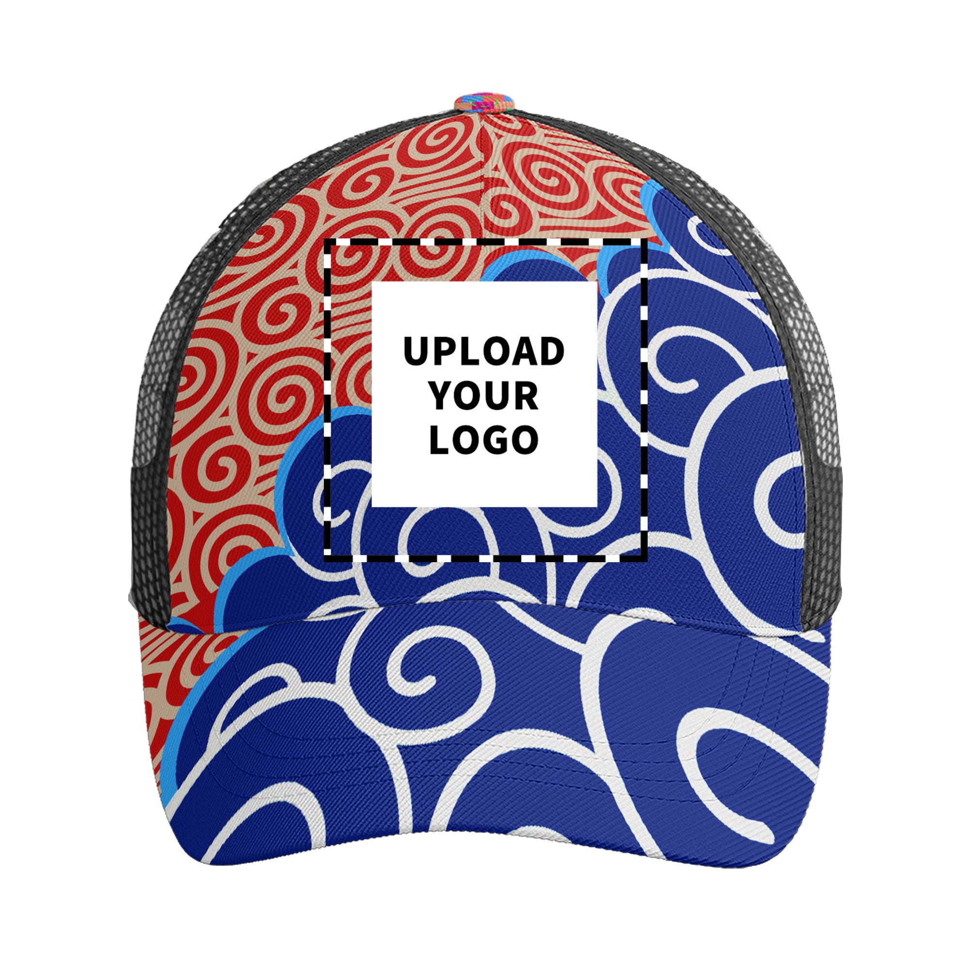 定制打印Logo个性设计中国莆田特色妈祖文化主题户外鸭舌帽红蓝色PR111-23025001 定制品牌名