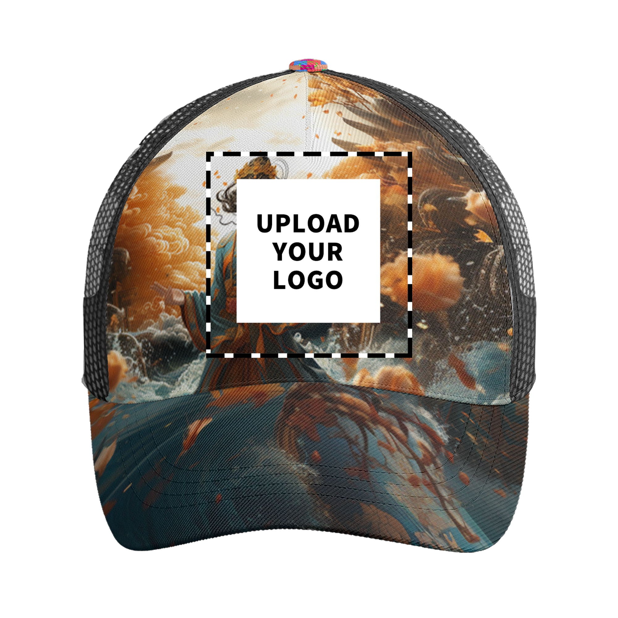 柔性定制打印Logo时尚中国莆田特色妈祖文化主题户外鸭舌帽彩色PR111-23025007 定制品牌名