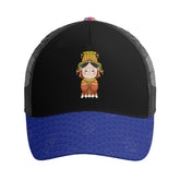 定制打印Logo个性设计中国莆田特色妈祖文化主题户外鸭舌帽黑蓝色PR111-23025004