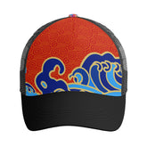 定制打印Logo个性设计中国莆田特色妈祖文化主题户外鸭舌帽红蓝黑色PR111-23025010