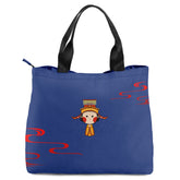 定制打印Logo个性设计中国莆田特色妈祖文化主题女士手提包蓝色YW202-23023003