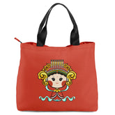 柔性定制打印Logo中国莆田特色妈祖文化主题女士手提包橙红色YW202-23023008