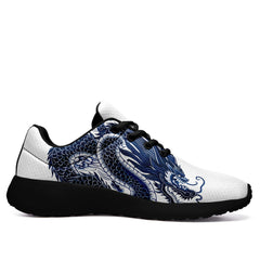 柔性定制打印个性化设计中国龙文化运动鞋蓝色黑底067-24025004_2